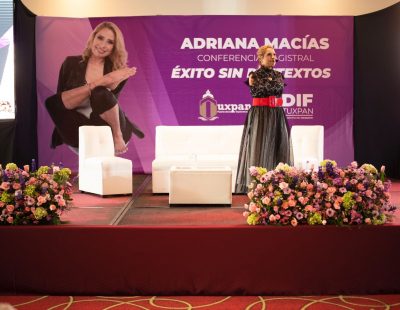 Inolvidable e inspiradora la conferencia “Éxito sin Pretextos” de Adriana Macías