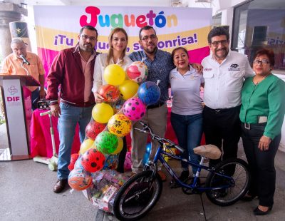 Inicia el “Juguetón” para llevar felicidad a la niñez tuxpeña en el Día de Reyes