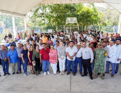 Se realizó en Ojite Rancho Nuevo, la quinta Jornada de Salud Multidisciplinaria en tu Comunidad