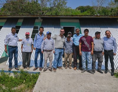 Fructífera gira de trabajo del alcalde Dr. Jesús Fomperoza Torres por las comunidades Zapote Domingo, Chiconcoa, Banco de Calichar, Laja del Tubo y Monte Morelos