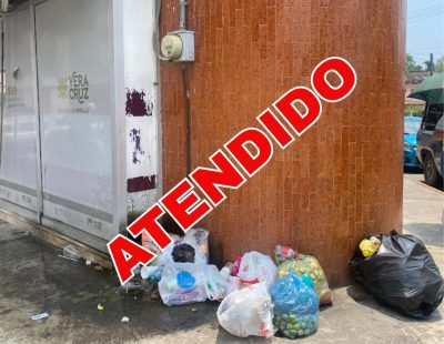 Limpia Pública erradicó tiradero de basura junto al edificio Los Gil. Habrá sanciones contra los responsables de esta mala práctica