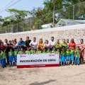 Infraestructura que protege Gobierno municipal entrega obra en Jardín de Niños de Banderas