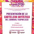 Presentación de la Cartelera Artística del Carnaval Tuxpan 2026