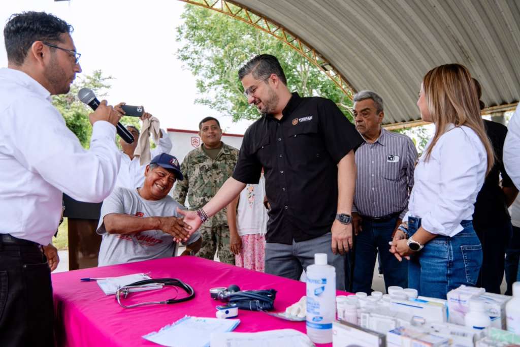 Jornada Médica Tuxpan en la comunidad Montes de Armenia