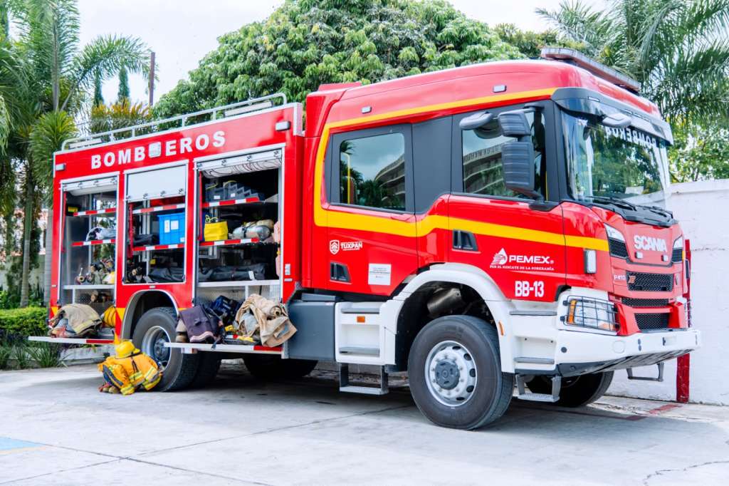 Protección Civil Tuxpan capacitación de autoridades Bomberos
