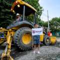 Arranca pavimentación de la calle Los Pinos; beneficiará a 2 mil personas