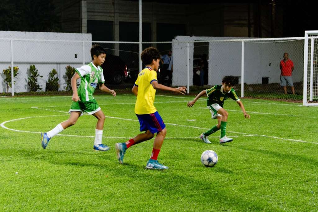 Cancha de fútbol 5 inaugurada en Tuxpan mediante programa Mundial Social de SEDATU