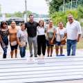 Ayuntamiento de Tuxpan entrega 706 láminas y 18 tinacos en apoyo a comunidades