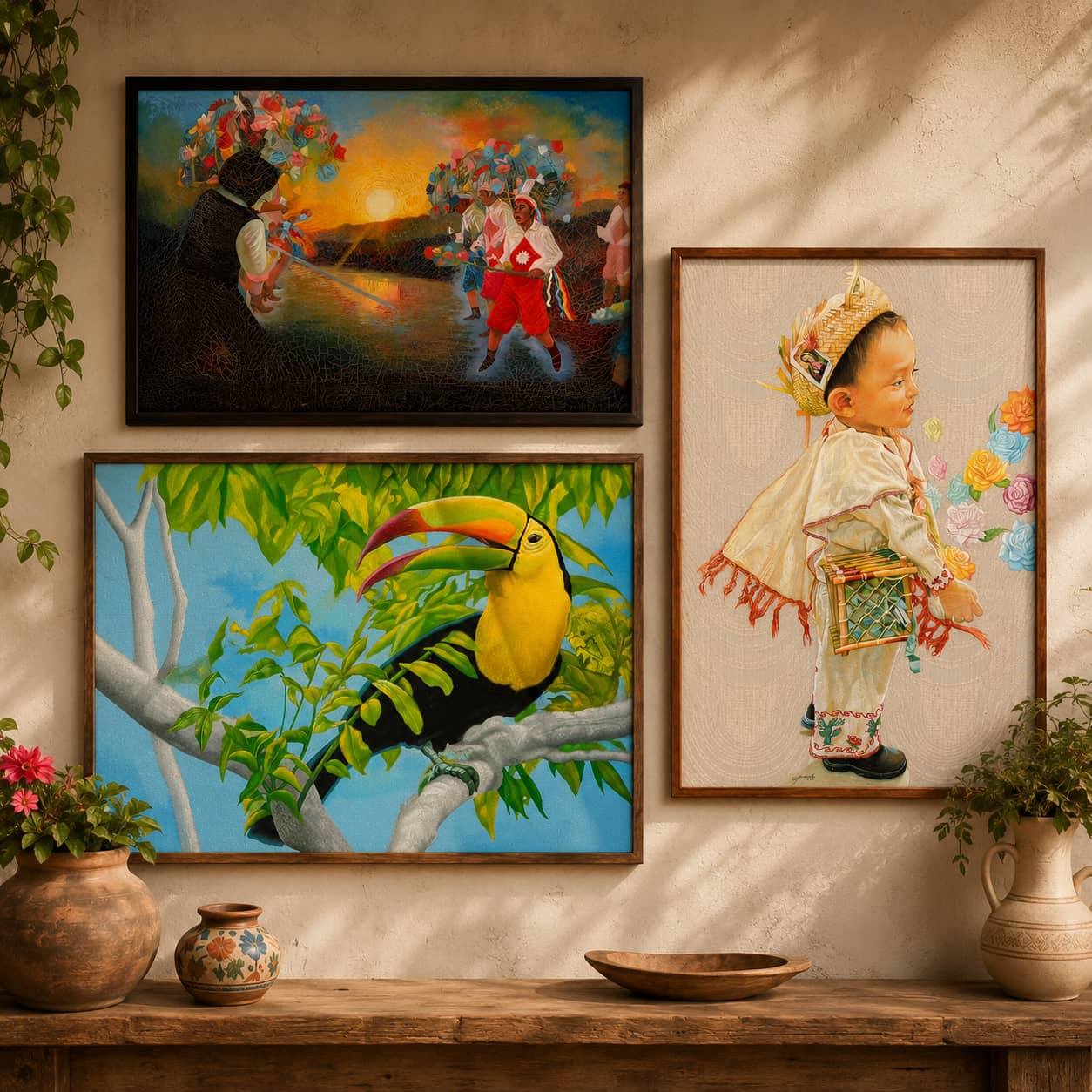 Producto artesanal de Amado Flores